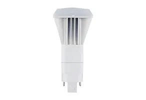 LED Bypass Plug-in Vertical 10W watts 5000K G24q-GX24q-G24d-GX24d base 120-277V 1000 lumens 82 CRI Non-Dimmable 50000 hours - 81143
