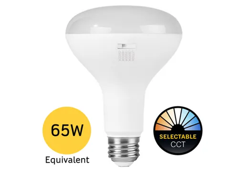 9BR30-FL-LED-9CS-D-T20 83221 LED BR30 Flood (110D) Color Selectable 2700K-5000K 8.5W 700 Lumens (65W Equiv) Dimmable T20 - 83221