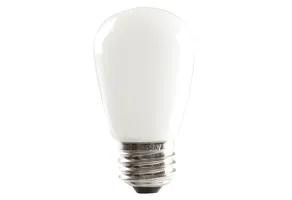 Halco S14WH1C/LED 80521 LED S14 1.4W White Dimmable E26 ProLED, white LED bulb with E26 base for energy-efficient lighting.
