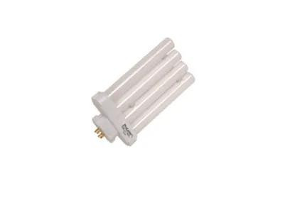 Halco CFL High Lumen 4-Pin T5 Bulb GX10Q-4 Base 27W 5000K non-dimmable, compact fluorescent energy-efficient light bulb with four-pin base for high lumen output.