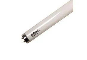 Halco Fluorescent F48 T12 Tube High Output 48in 60W 6500K Recessed Double Contact Base Instant Start Dimmable 3150 Lumens Avg Life 12000 hrs, cylindrical fluorescent lighting tube with white exterior