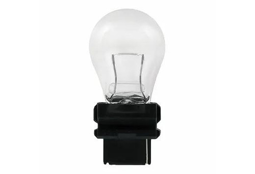 Halco 3156 2.10A S8 Plastic Wedge 12.8V, automotive light bulb with clear glass and black plastic base.