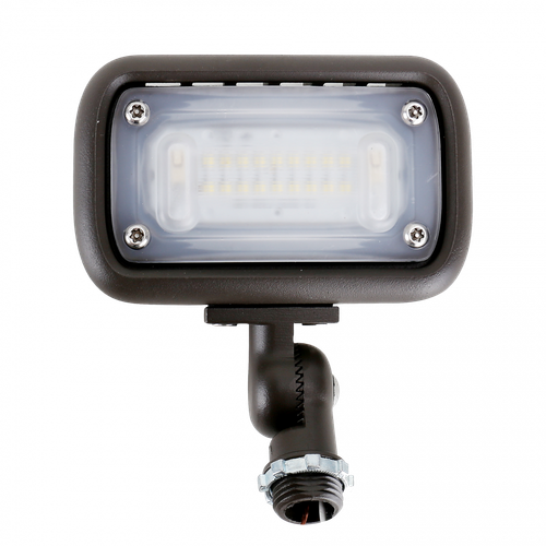 SLG 3,000 Lumens, 30W, 5000K, 7H x 7V, 1/2” Knuckle, Dark Bronze - FLS 30 G1 5K