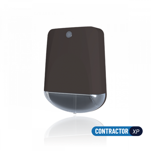SLG WCE Contractor Emergency Wall Pack Gen1, 1300Lm - 16W, 120-277 VAC, 3000/4000/5000K CCT, Dark Bronze, with Photocell