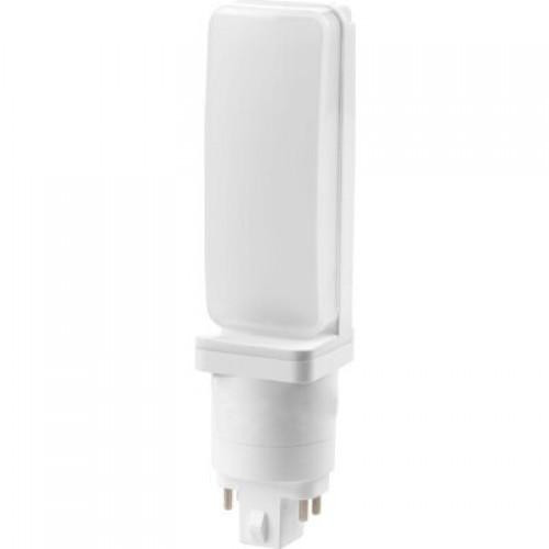 Eiko Type A/B Dual Mode Line Voltage & Electronic Ballast Compatible 4pin 12W-1100lm Hori G24q Base 80+ CRI 3000K, white fluorescent light bulb