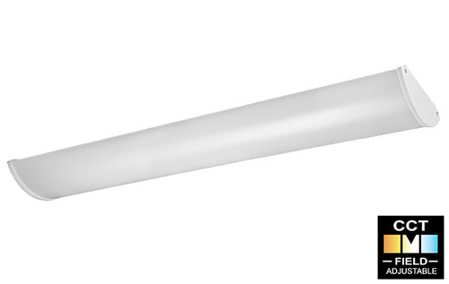 Aleo Lighting LWS-4UXL-34/8CT XE G4 (SR/RC) – LED Architectural Wrap, 4', 25W / 30W / 34W, 3500K / 4000K / 5000K