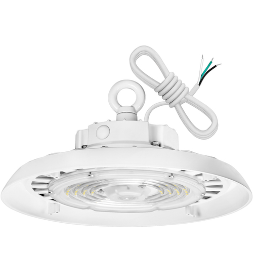 Aleo Lighting UXB-UX-150/CT G5 ECO (SR/RC) – Circular LED High Bay, 100W / 125W / 150W, 3500K / 4000K / 5000K
