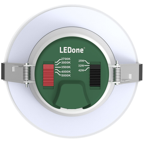 LEDone LOC-6DL-MW(25/32/42) MCCT(27/30/35/40/50)D-HO LED Downlight