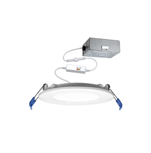 EarthTronics 4EJCT09SR05 – Slim Round 4" 765 Lumen Color Selectable