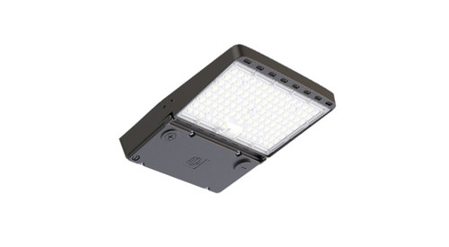 ASD LED Area Light with Q-base and Photocell PRO series 100/120/150W 200-480V 0-10V Dimmable 170Lm/W 3000/4000/5000K Bronze UL DLC Premium
