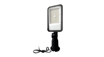 ASD LED Area Light Pole and Wall Mount CORE series 50W 120-277V non Dimmable 120Lm/W 5000K 2,36” (60mm) pole with 2ft cord 3 years Black ETL