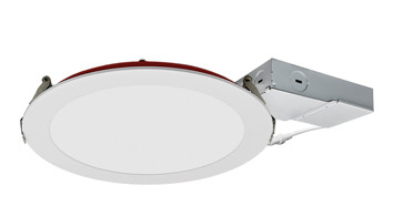 ASD LED Round Fire Rated Wafer 8inch 20W 120V TRIAC 2700/3000/3500/4000/5000K White ETL ES T24 JA8
