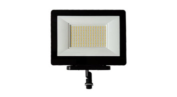 ASD LED Slim Floodlight with Arm CORE series 100W 120-277V 125Lm/W 3000/4000/5000K 3 years Black ETL