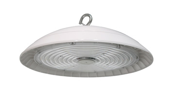 ASD LED NSF-Rated UFO High Bay with Q-base PRO Series 200/240/300W 120-277V 0-10V Dimmable 160Lm/W 3000/4000/5000K with 10ft cord NSF UL DLC Premium