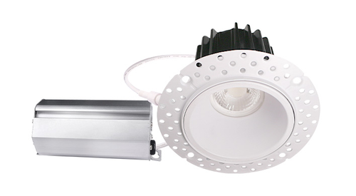 ASD LED Trimless Downlight Round 2inch 8W 120V TRIAC 2700/3000/3500/4000/5000K White ETL