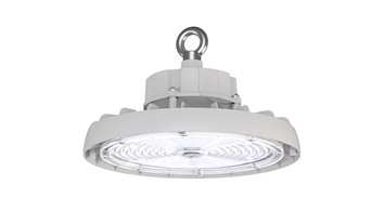 ASD LED UFO High Bay with Q-base STANDARD Series 100/120/150W 120-277V 0-10V Dimmable 170Lm/W 3000/4000/5000K with 4ft cord White UL DLC Premium