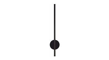 ASD LED Wall sconce LUV-B series 24inch 8W 120-277V Triac 3000/4000/5000K Black ETL