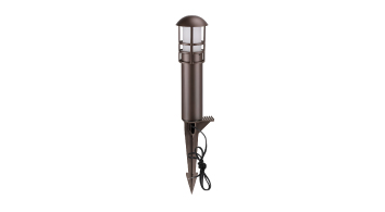 ASD LED Low Voltage Landscape Decorative Grid Pathway Light 3W 12-24V 2700/3000/3500/4000/5000K CRI90+, IP65 Waterproof, Aluminum 3x10inch Bronze ETL 6pack