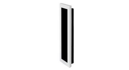 ASD LED Wide Acrylic Outdoor Wall Sconce 18inch 18W 120-277V Triac 3000/4000/5000K Black ETL