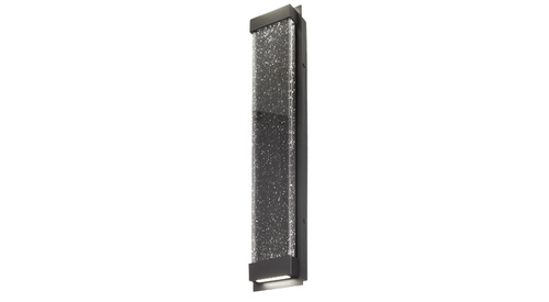 ASD LED Bubble glass Outdoor Wall Sconce 24inch 22W 120-277V Triac 3000/4000/5000K Black ETL