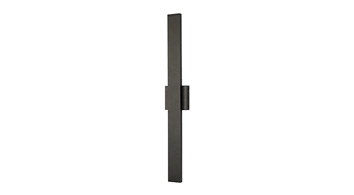 ASD LED Backlight Linear Outdoor Wall Sconce 31inch 24W 120-277V Triac 3000/4000/5000K Black ETL