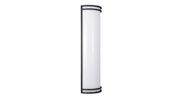 ASD LED Outdoor Wall Sconce 24inch 25W 120-277V Triac 3000/4000/5000K Black ETL