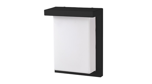 ASD LED Outdoor Wall Sconce 8inch 12W 120V Triac 3000/4000/5000K Black ETL