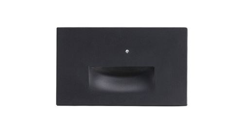 ASD LED Horizontal Step Light with Photocell 3W 120V Non-Dimmable 3000/4000/5000K Black ETL