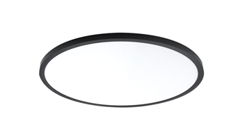 ASD LED Round Panel 16inch 32W 120-277V Triac 2700/3000/4000/5000/6500K Black ETL