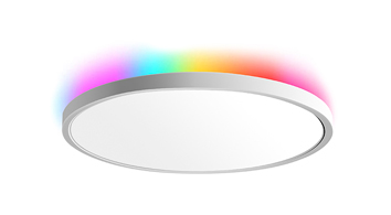 ASD LED Smart RGBWIC Round Panel 12inch 24W 120V 2700-6500K App Control White ETL
