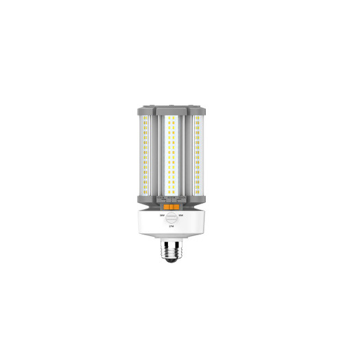 Eiko LED HID Corn Cob 36/27/18W 5220LM 80CRI 30/40/50K 120-277V E26, LED corn bulb with multiple rows of LED chips and adjustable color temperatures.