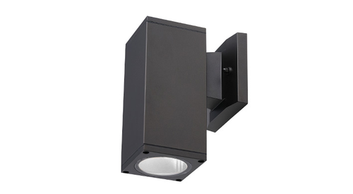 ASD BULB Square Outdoor Wall Cylinder 1xE26 60W 120V Oil Rubbed Bronze ETL