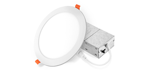 ASD LED Recessed Mini Panel Round 8inch 20W 120V Triac 2700/3000/3500/4000/5000K White UL