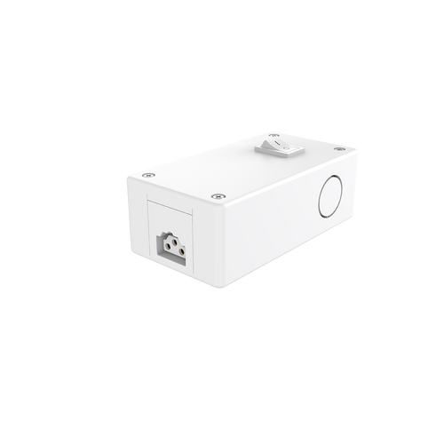 Junction box with switch for LS2 and LS3, 120VAC