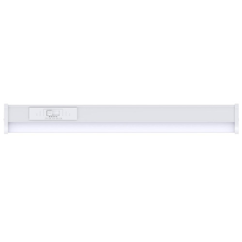 Eiko LS3 Linear Strip, Under Cabinet/Cove lighting fixture with adjustable power options and color temperatures, 35 inches in length, suitable for 120V electrical systems.