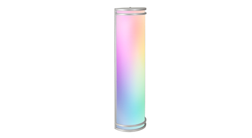 ASD LED Smart RGBW Outdoor Wall Sconce 24inch 23W 120-277V 2700-6500K APP Control Nickel ETL