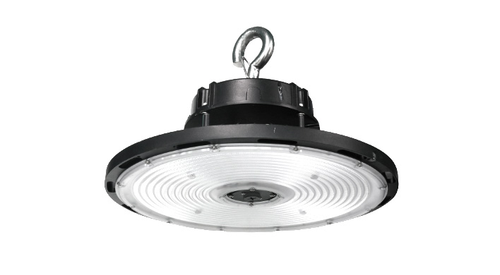 ASD Q-base LED UFO High Bay Power Adjustable 300/400/500W and CCT Selectable 3000/4000/5000K Dimmable Black UL DLC Premium