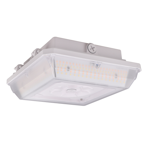 PG1 Parking Garage Fixture, PowerSet 90/75/60W, FieldCCeT 4000/5000K, 120-347V, 0-10V Dimming, White