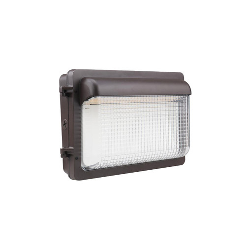 Eiko SWP1 Slim Wall Pack, PowerSet 60/45/30W, FieldCCeT 3000/4000/5000K, 120-277V, 0-10V Dimming, Photocell outdoor lighting fixture.