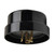 Westgate Manufacturing Twist Lock Shorting Cap For Photocell Socket, black plastic shorting cap with metal electrical connectors.
