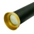 2In Ceiling Mount Cylinder Trim, Anodized Gold - CMC2-TRMWM-AG