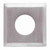 Westgate Manufacturing Trims for 1W In-Ground Fixtures, IGL-1W-TRM-SS-SQR, stainless steel square trim for in-ground lighting fixtures.