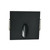 Westgate Manufacturing Square 12V Mini Step Lights, 2W, 3000K - SLM-S1-12V-30K-BK, black square mini step light with a sleek design and easy mounting features.