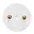 Westgate Manufacturing New Gen High Lumen 4Ft. LED T8 Glass Lamps Dimmable Direct A/C, 18W, 3500K - T8-4FT-DIM-18W-35K-C, close-up of the circular LED lamp featuring glass tubes and connectors for energy-efficient lighting.