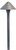 Westgate Manufacturing Landscape Lighting - Aged Nickel Area Lights - LA-116-AN, outdoor area light with textured, aged nickel finish and conical shade.