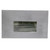 Westgate Manufacturing Model A - 12V Selectable CCT LED Integrated Step Lights, 3.5W, 3000K/4000K/5000K - SLE-A-12V-MCT-BN, brushed nickel finish with a rectangular design and vented cover panel.