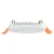 Wet Location LED 5CCT Slim Recessed Lights, 6W, 2700K/3000K/3500K/4000K/5000K - RSL3-MCT5-WP
