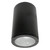 Eiko Cylinder Surface Mount Westport 6IN 1 Light, black cylindrical outdoor wall light with dimmable 30W LED, bronze finish, suitable for exterior lighting
