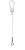 Westgate Manufacturing Heavy-Duty Adjustable 5/64" 10ft. Suspension Kit with Loop Gripper & Hook, metal cable with loop at one end and hook at the other end for heavy-duty suspension applications.