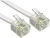 SCXT - Comm. Multi-Purp. Extension Cable With RJ11 Ends - 8Ft - SCXT-CMP-RJ11-8FT